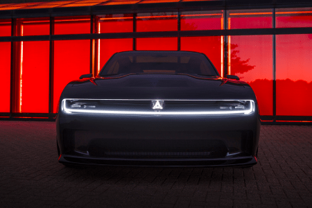 The Dodge Charger Daytona SRT, an electric muscle car concept, features a fake exhaust noise that is supposed to resemble a V8 engine