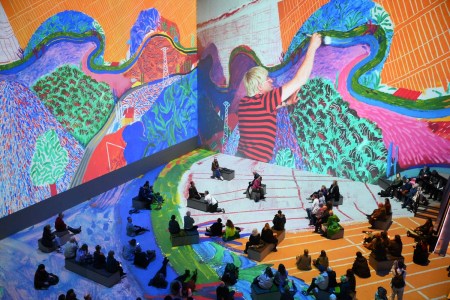 David Hockney exhibit