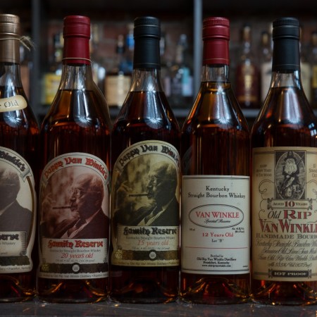 Pappy Van Winkle bottles