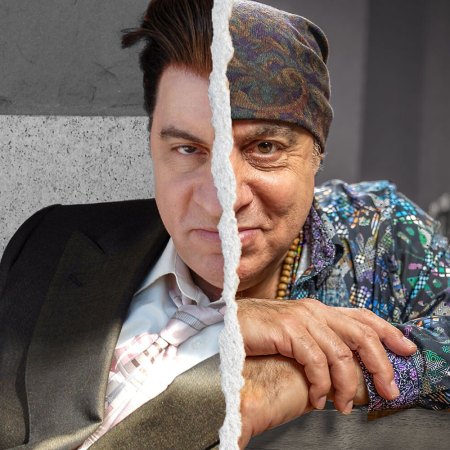 A split screenshot of Steven Van Zandt.