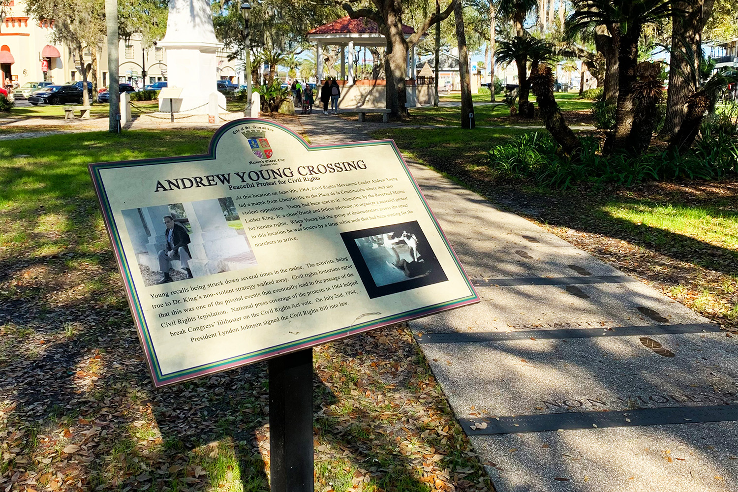 The ACCORD Freedom Trail, which includes over 30 historic homes, churches and protest sites around St. Augustine.