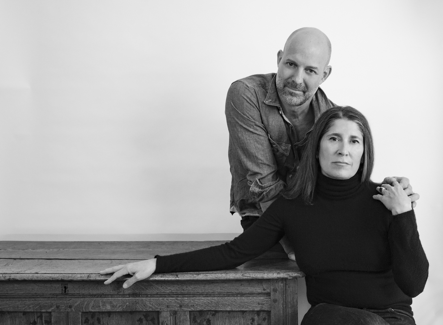 Chris Mitchell and Pilar Guzmán, authors of the new interior design book Patina Modern