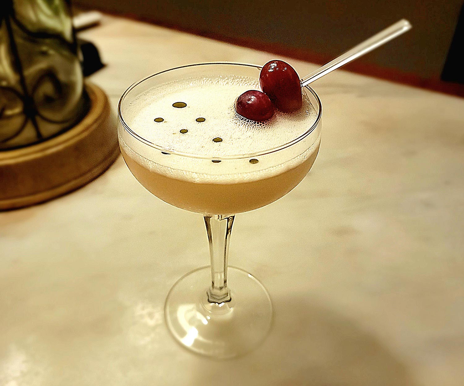The Art Brut cocktail at Sepia in Chicago