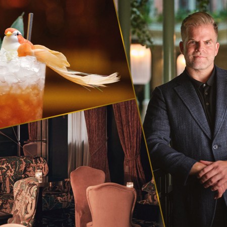 Cocktail and bar maestro Leo Robitschek with