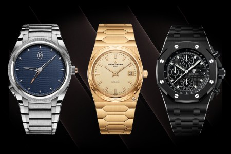 The Best luxury sports watches on a black background