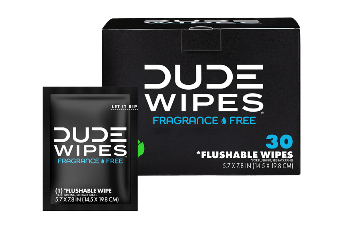 Dude Wipes Unscented Wipe Singles (30 Count)