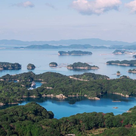 Kujuku Islands in Japan