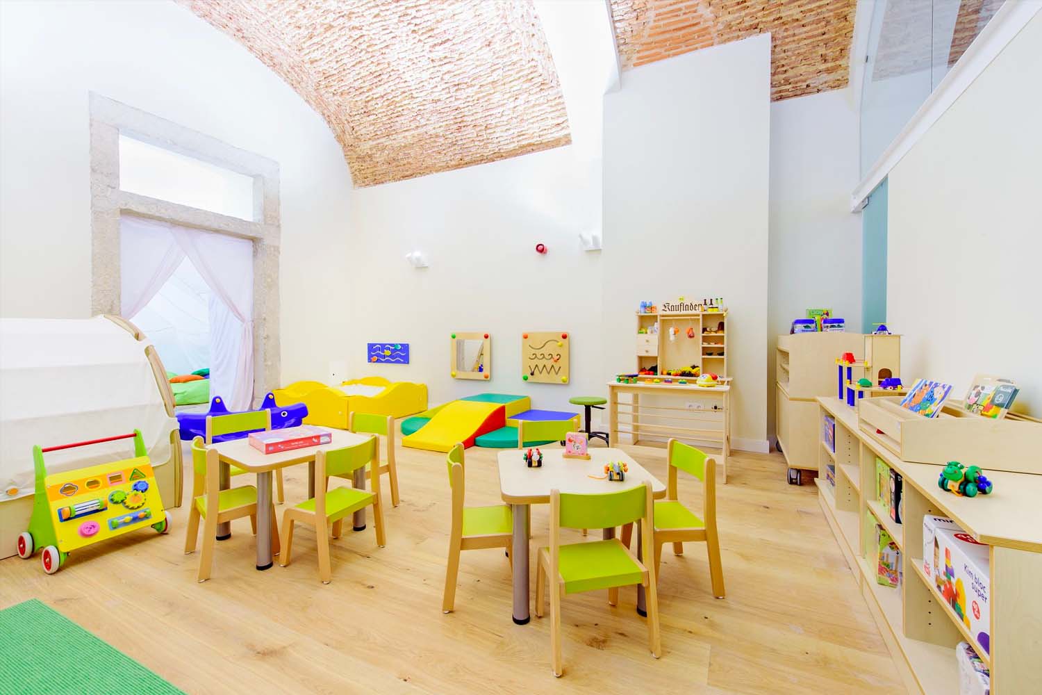 The dedicated playroom