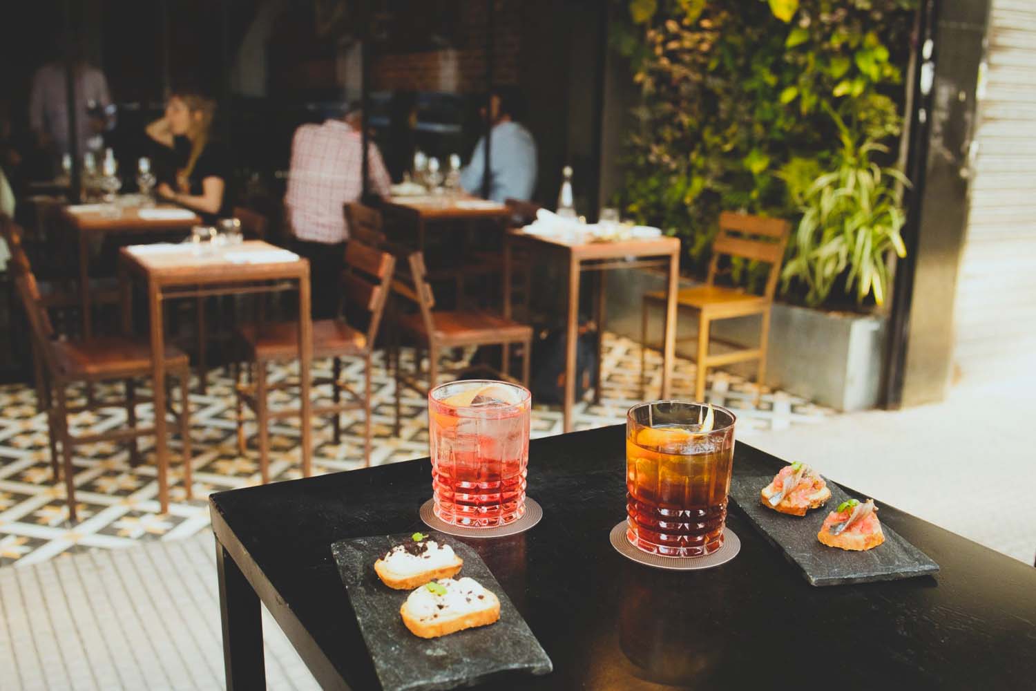 Bites and beverages at Vico Wine Bar