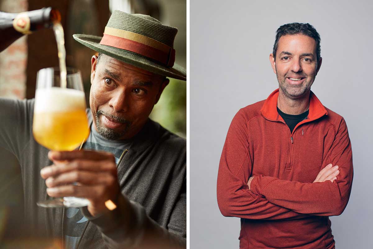 Brooklyn Brewery's Garrett Oliver and Eric Ottoway