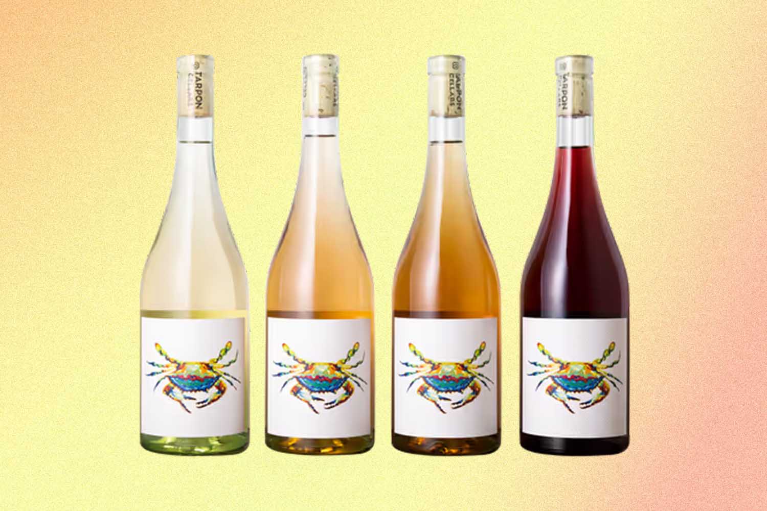 four wines from Tarpon Cellars' Cambaro Series