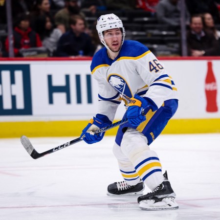 Russian Ilya Lyubushkin of the Buffalo Sabres said he will not be participating in the NHL team's Pride night warmup for fear of reprisal from Russia