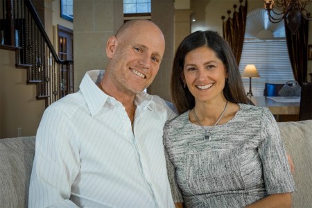 John Melfi and his wife, Jackie