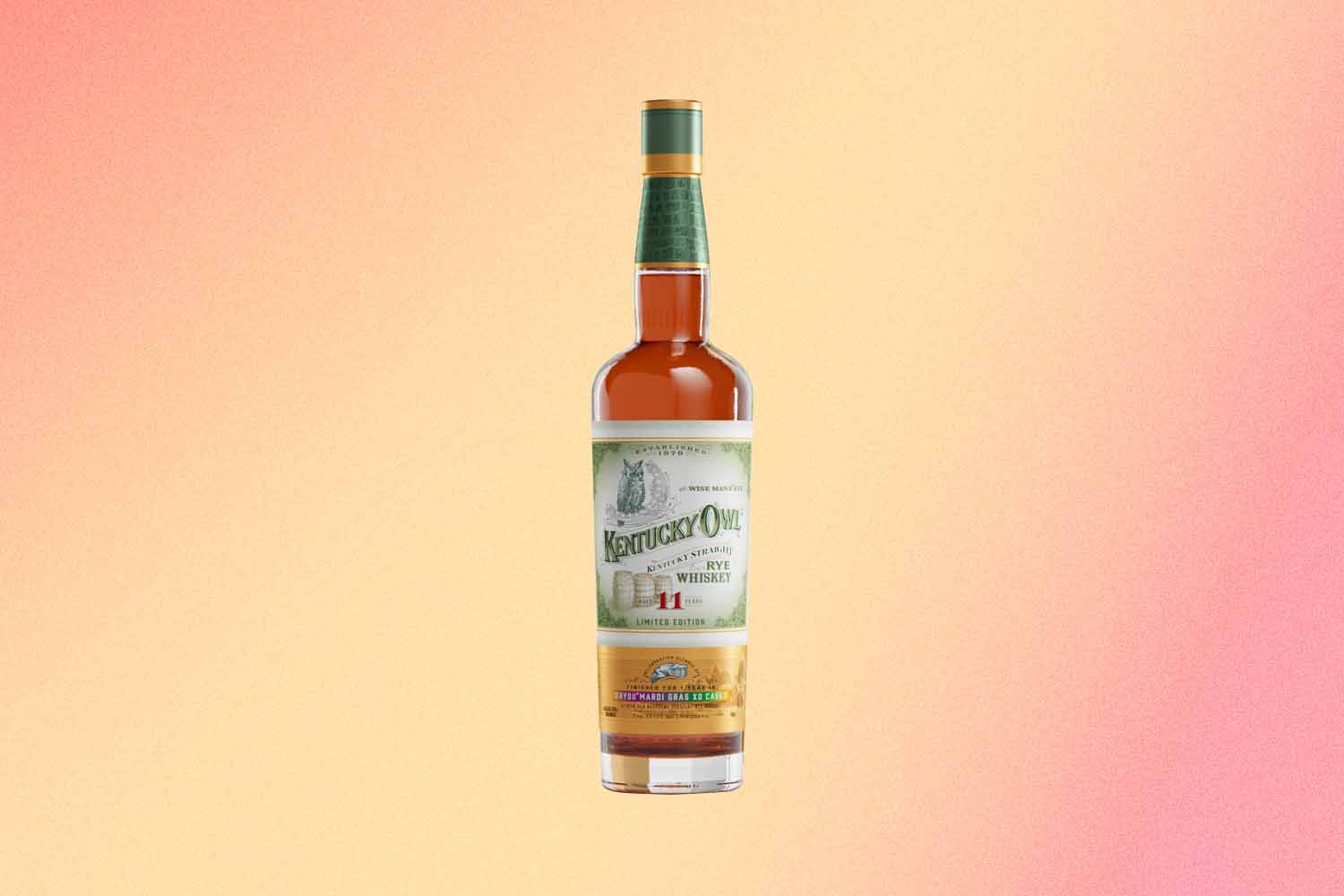 Kentucky Owl Mardi Gras XO Cask Limited Edition Straight Rye Whiskey