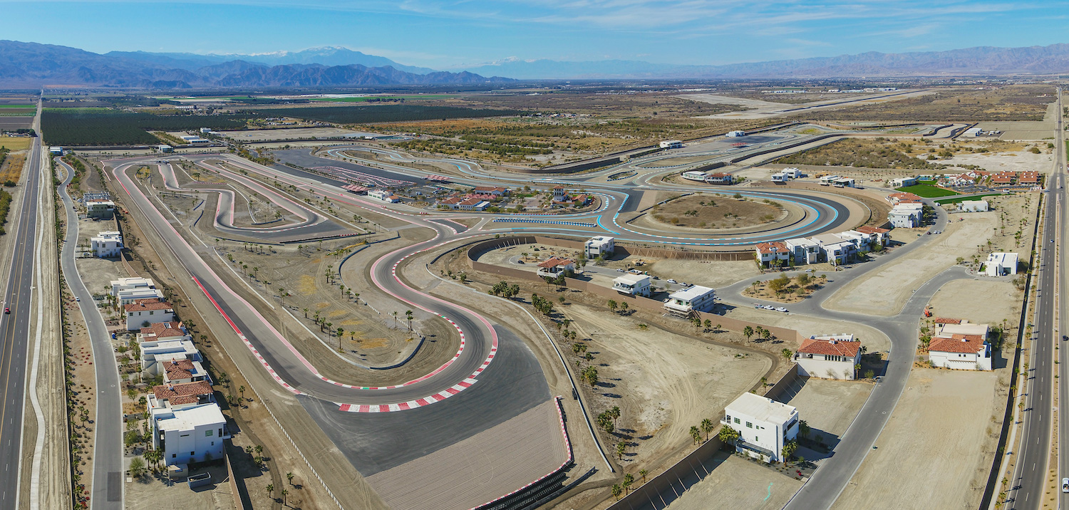 The Thermal Club campus, including the BMW Performance Center