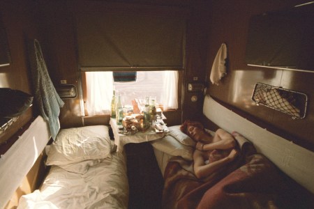 David Bowie on the Trans-Siberian Railway.