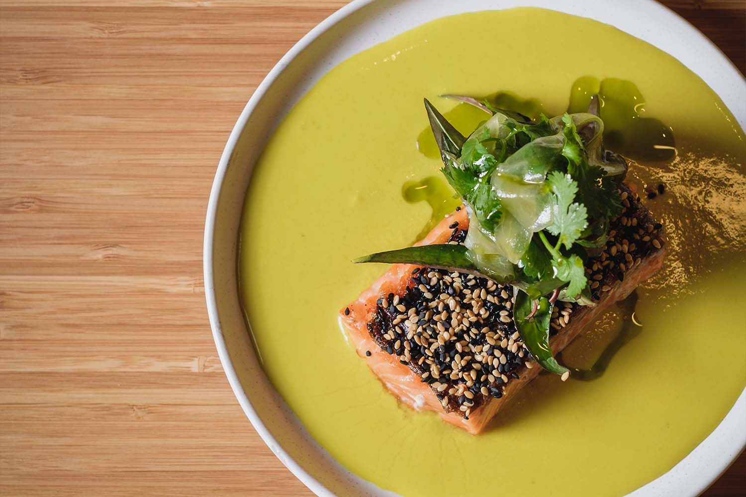 A sampling of Koji's pan-Asian cuisine