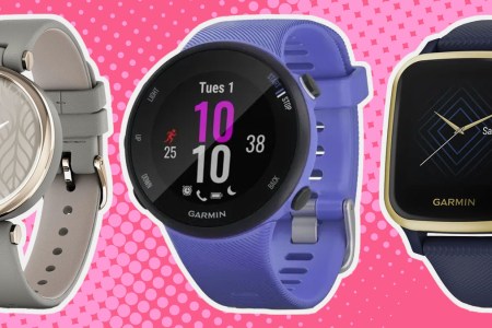 a collage of Garmin watches from the Garmin Mother's Day Sale