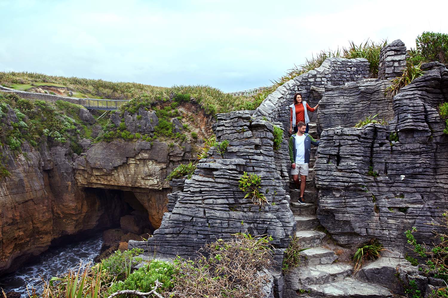 Pancake rocks