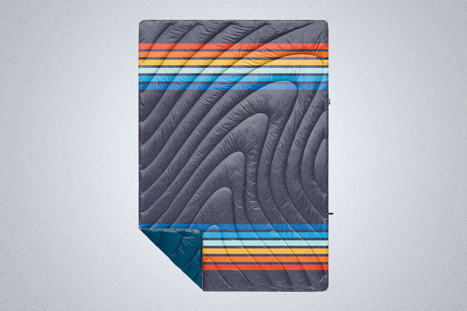 Rumpl Origional Puffy Blanket Coast Retro Rays
