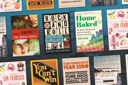 A spread of book covers