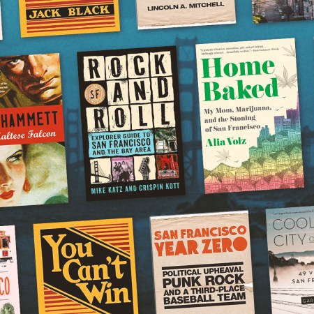 A spread of book covers