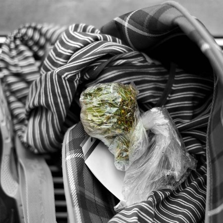 Don't try and bring your weed through security