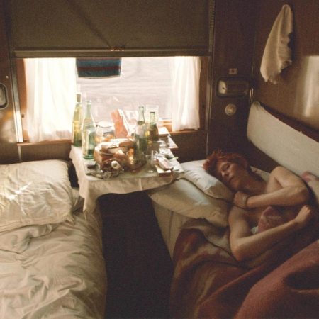 David Bowie on the Trans-Siberian Railway.