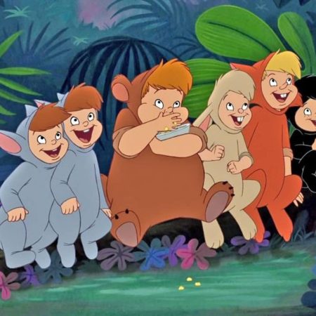 The original Lost Boys in Disney's animated version of "Peter Pan." In the new Disney+ movie, some Lost Girls will be added to the Lost Boys.