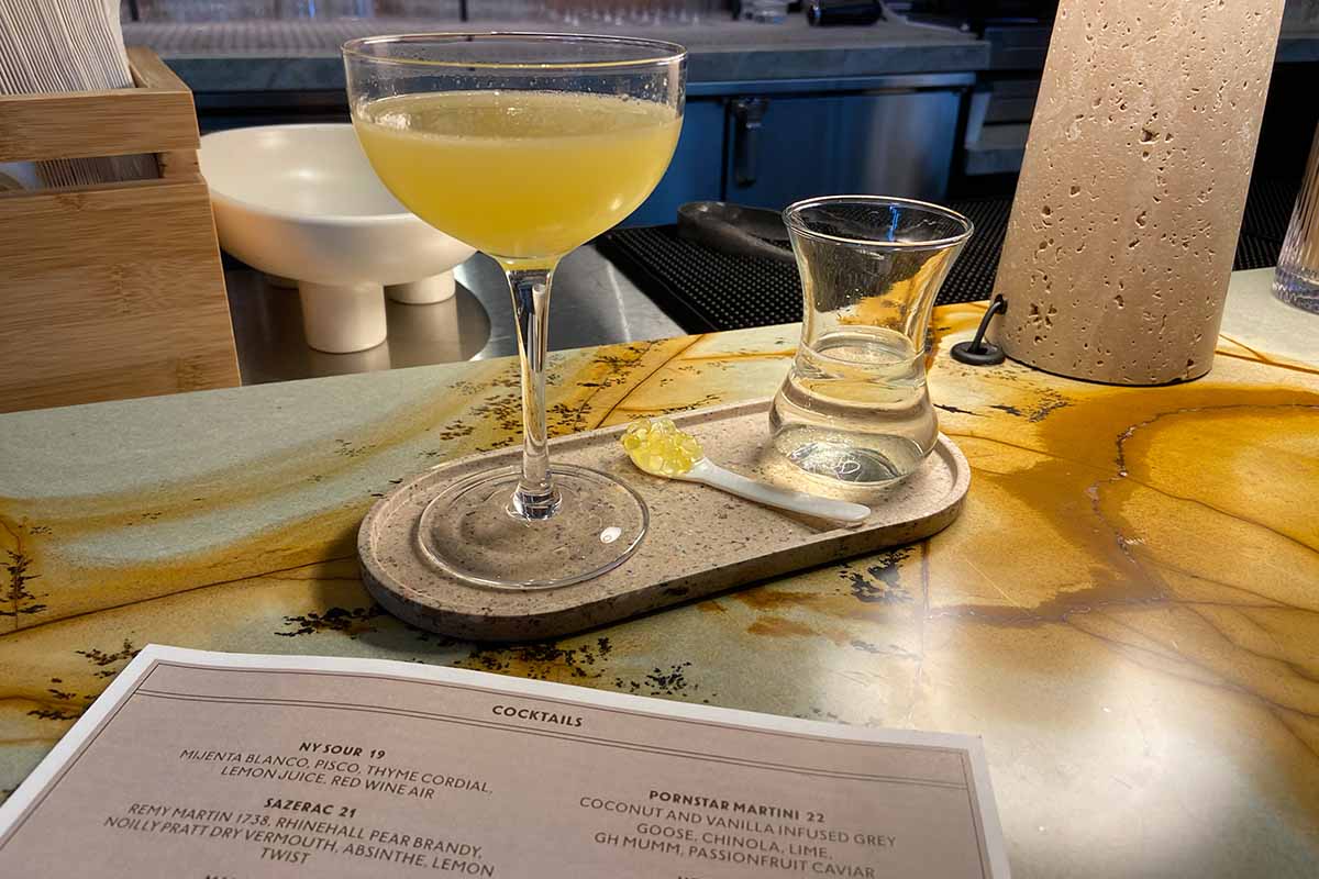 Pornstar Martini at Moxy Williamsburg