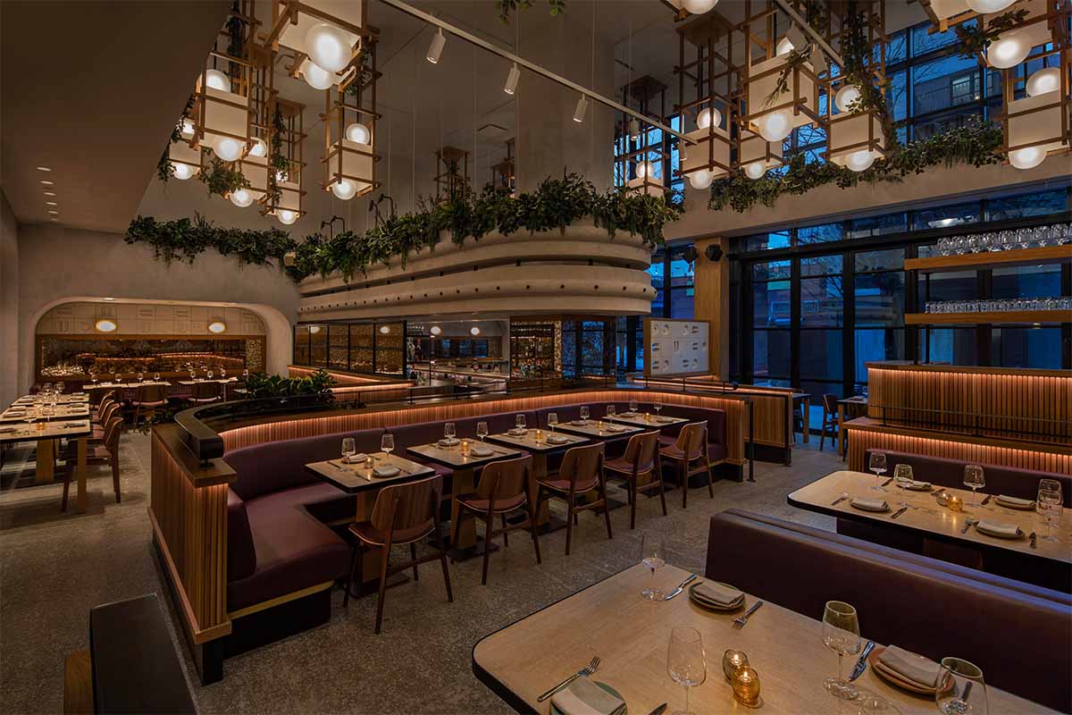 Mesiba, in Moxy Williamsburg, at night