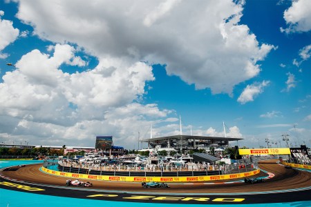 Part of the course at the Miami Grand Prix