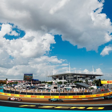 Part of the course at the Miami Grand Prix