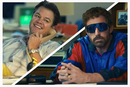 Matt Damon and Ben Affleck in "Air"