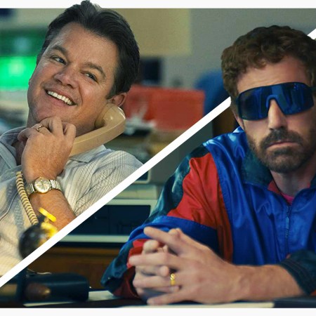 Matt Damon and Ben Affleck in "Air"