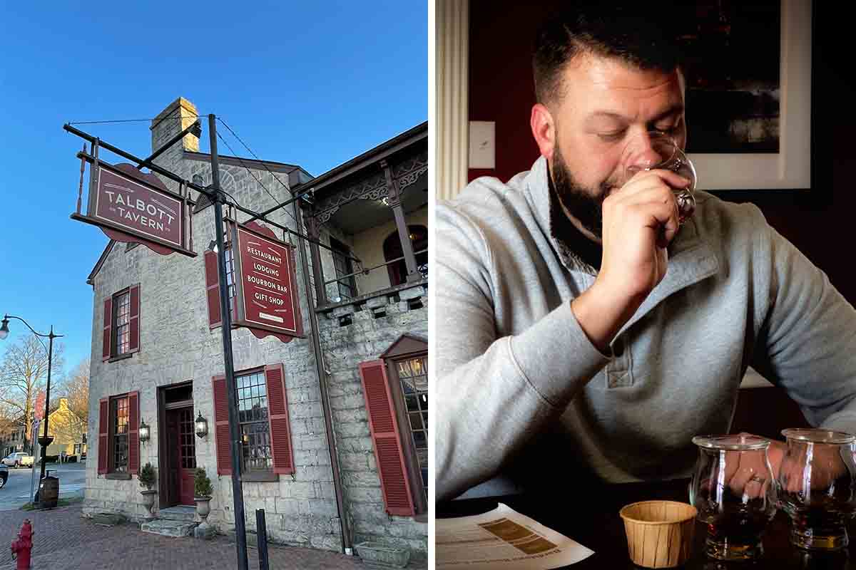 Talbott Tavern; Freddie Noe of Jim Beam