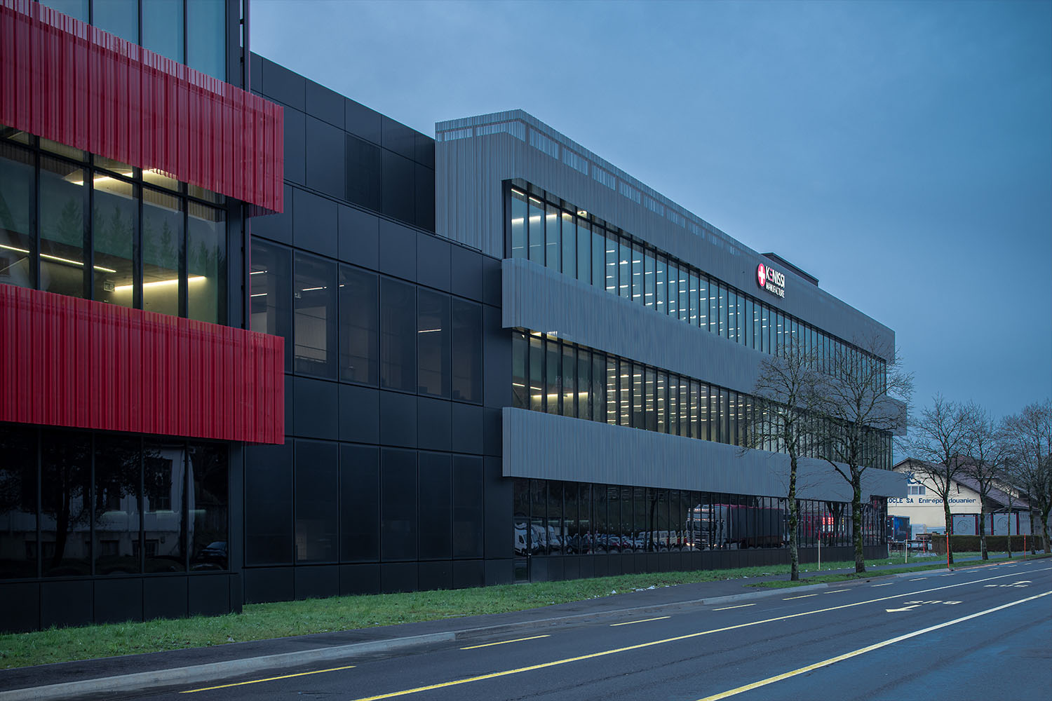 A photo of the outside of Tudor's Kenissi building