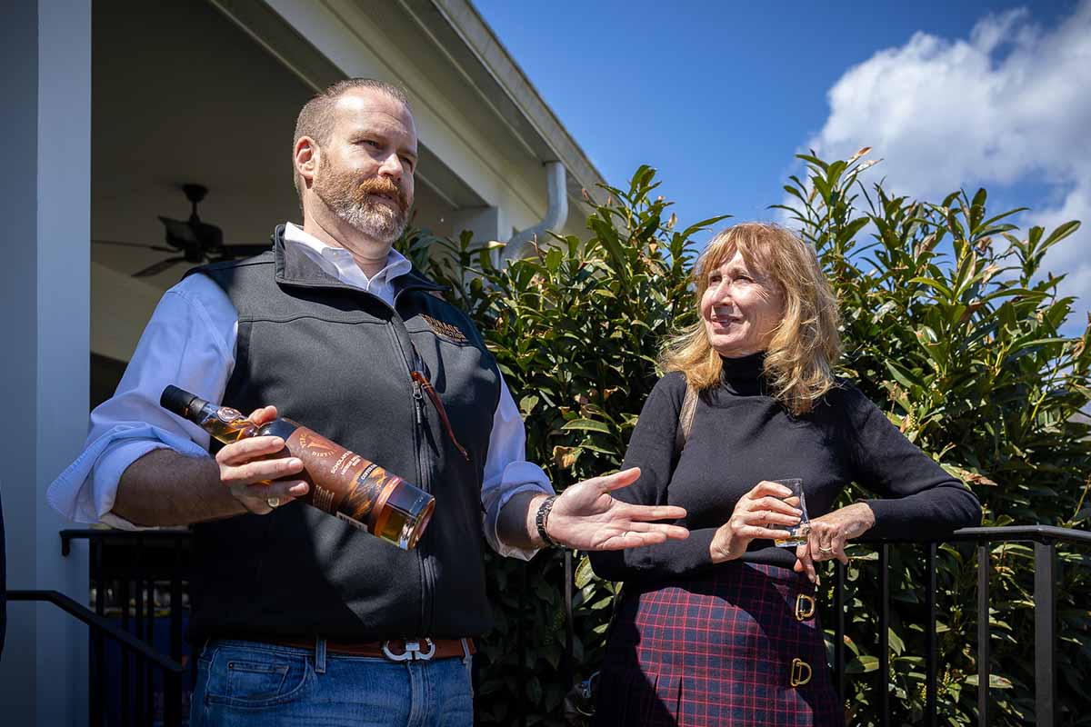 Gareth and Angela Moore of Virginia Distillery Co.