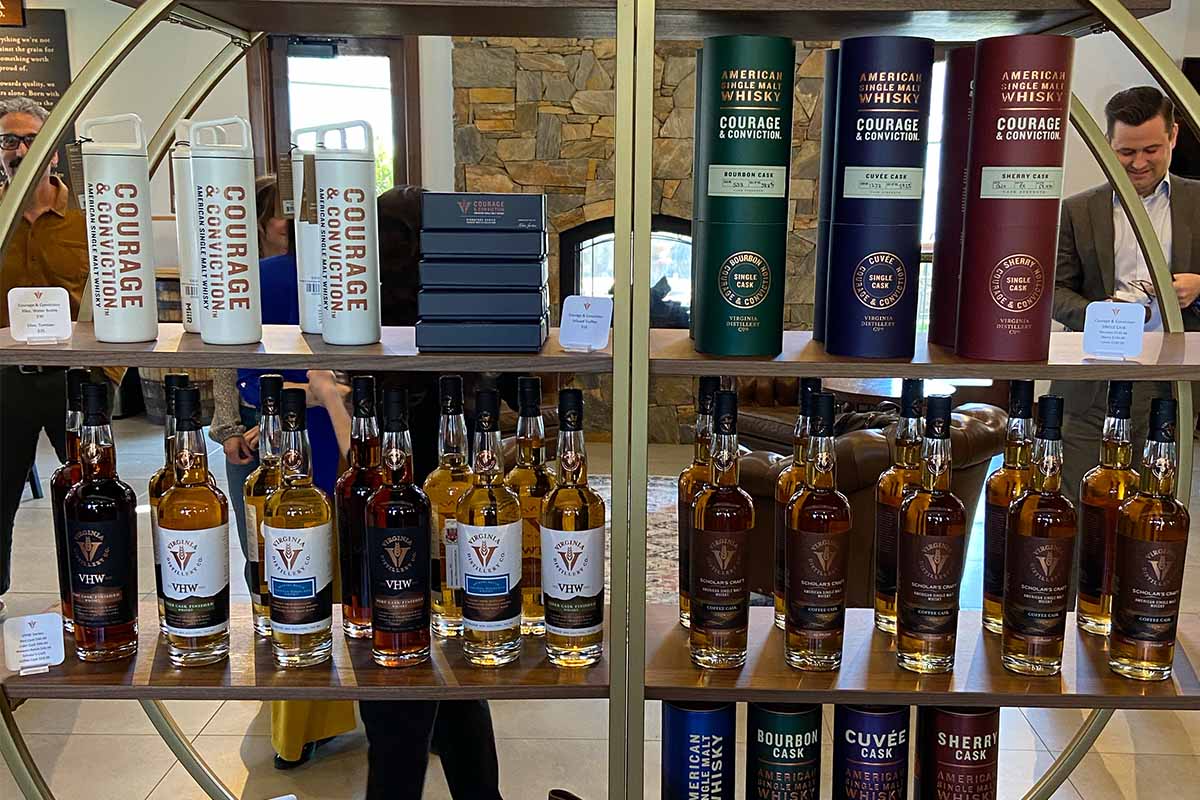 The flagship and limited offerings from Virginia Distillery Co.