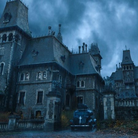 Nevermore Academy in the Netflix hit "Wednesday," which is based on a real castle in Romania