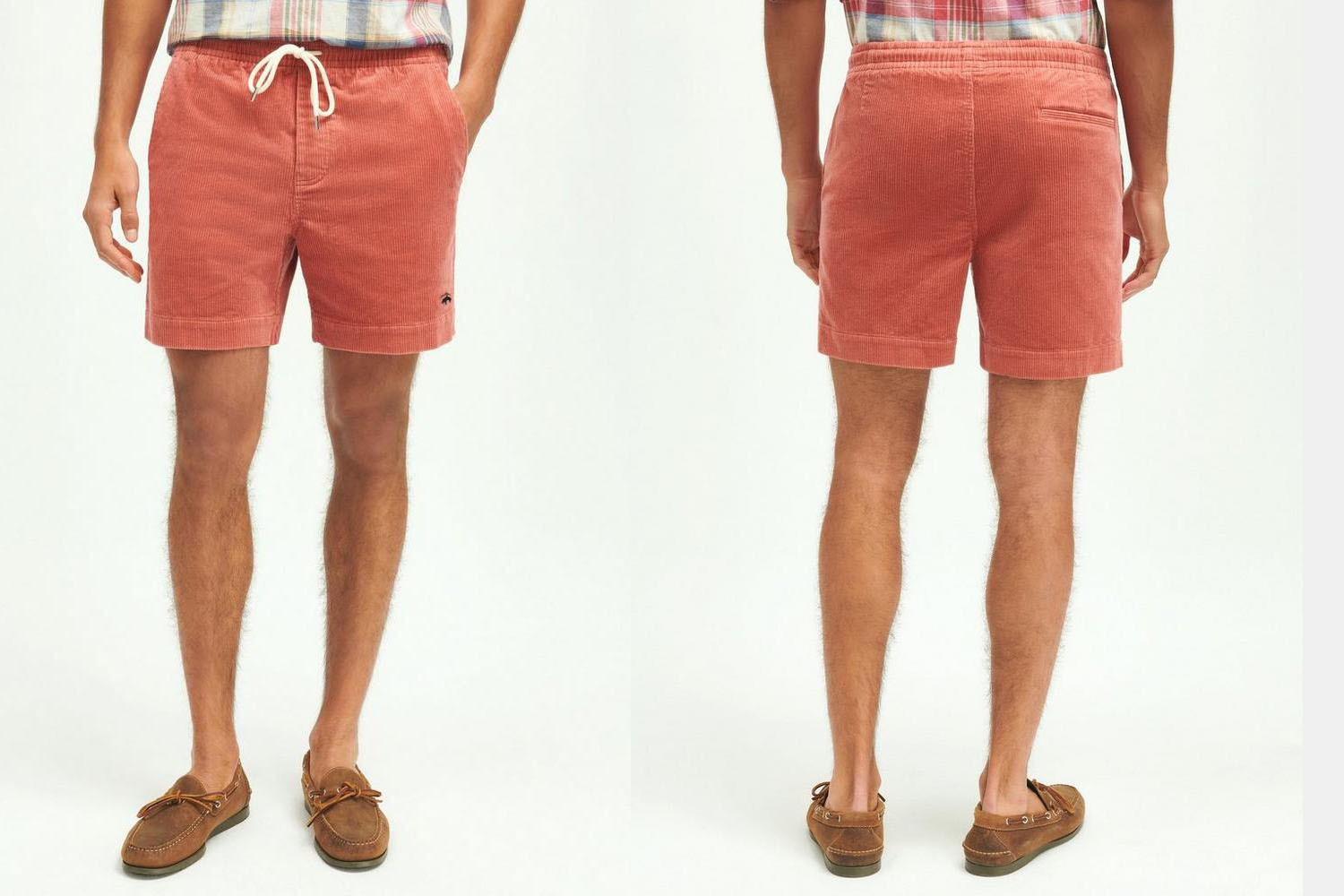 The Prep Pick: Brooks Brothers Stretch Cotton Drawstring Friday Corduroy Shorts