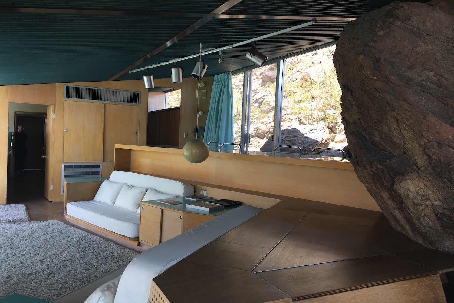 architectural seating area