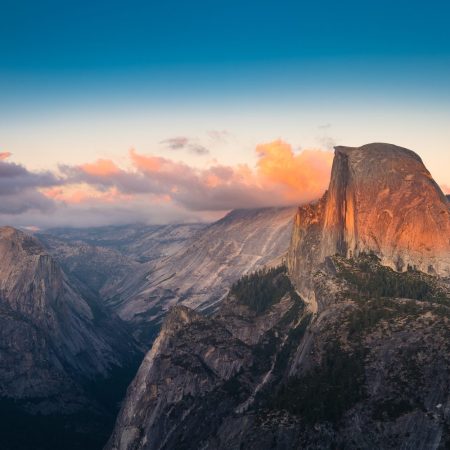 mountains at yosemite national park
