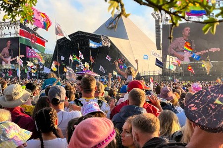 A New Book Goes Behind the Scenes at the Glastonbury Music Festival