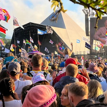 A New Book Goes Behind the Scenes at the Glastonbury Music Festival