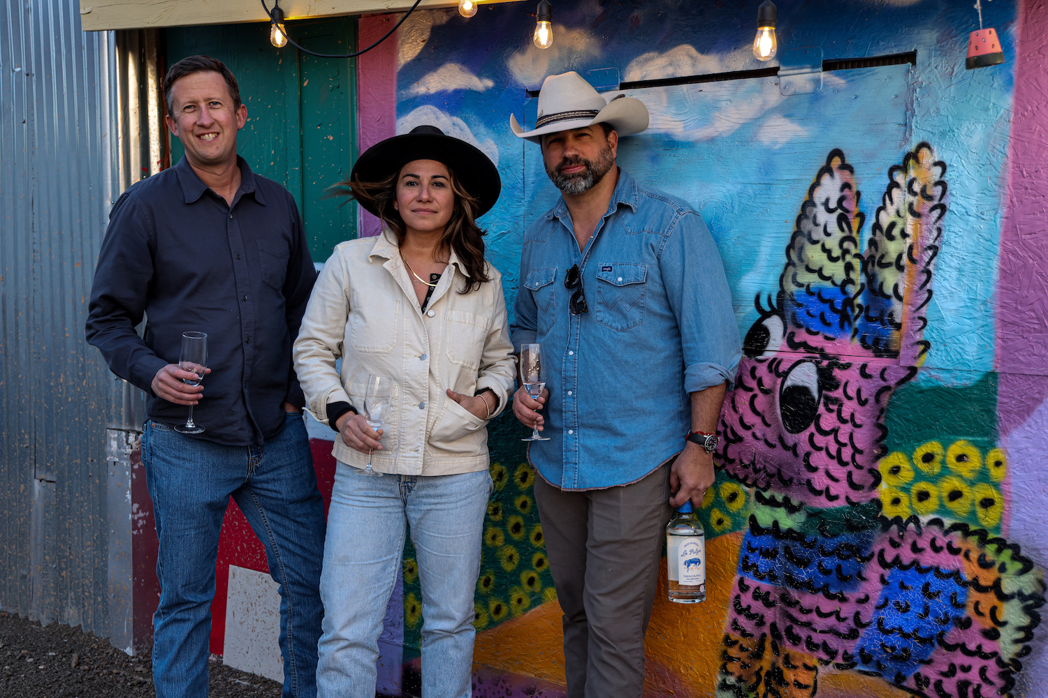 The founders of La Pulga Spirits.