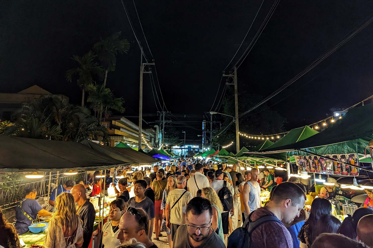 The night market