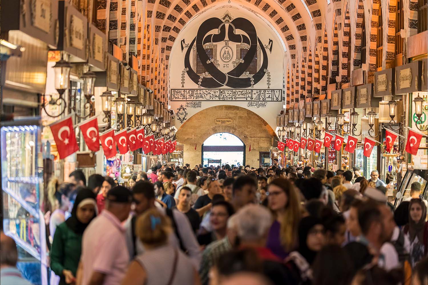 The Spice Bazaar. or Egyptian Bazaar, in Istanbul