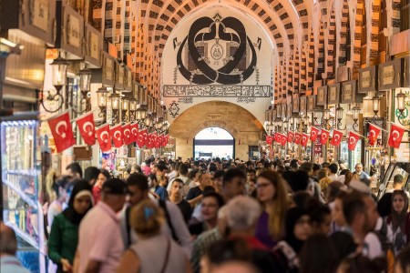 The Spice Bazaar. or Egyptian Bazaar, in Istanbul