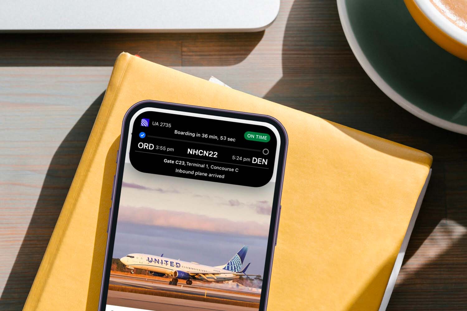 United Airlines app